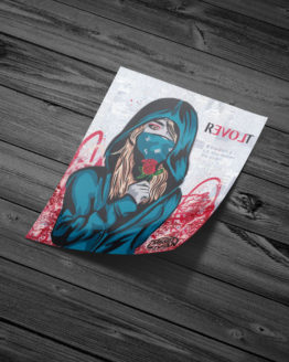 Revolt Sticker Mockup