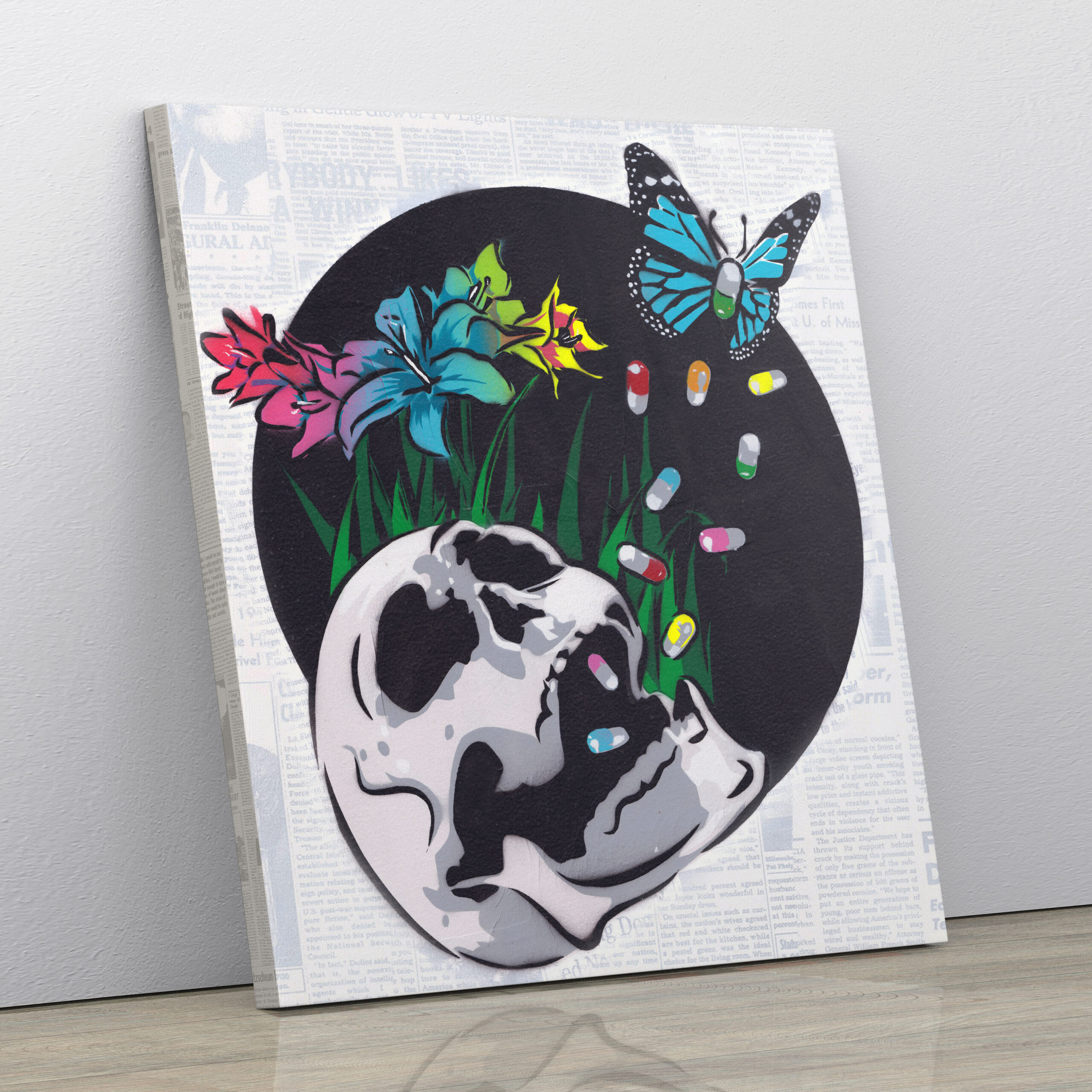 Comfort The Killer Giclee mockup